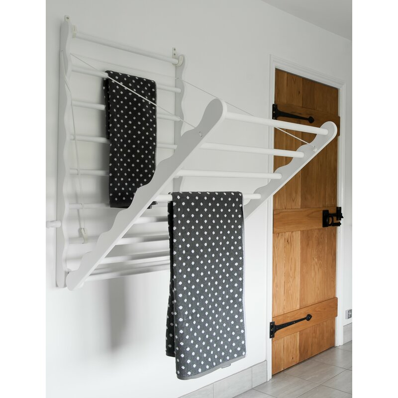 Brambly Cottage Wall Mounted Drying Rack & Reviews | Wayfair.co.uk